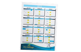 Wall Calendars – Single Sheet