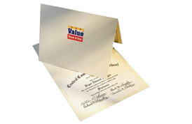 Paper Certificate Holders